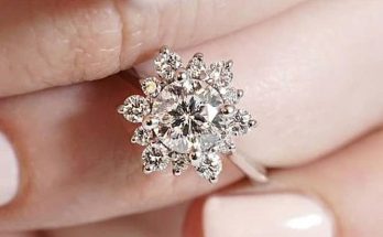 Flower Diamond Ring